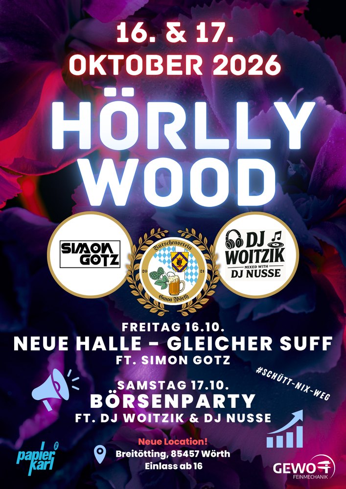 Plakat Hörllywood 2026